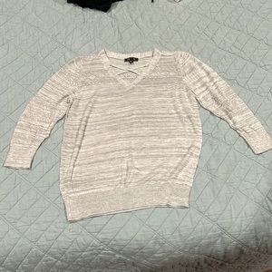 Gray Lightweight Sweater